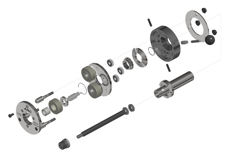 Cabezal A-23_Explosionado Cabezal A-23 Explosionado