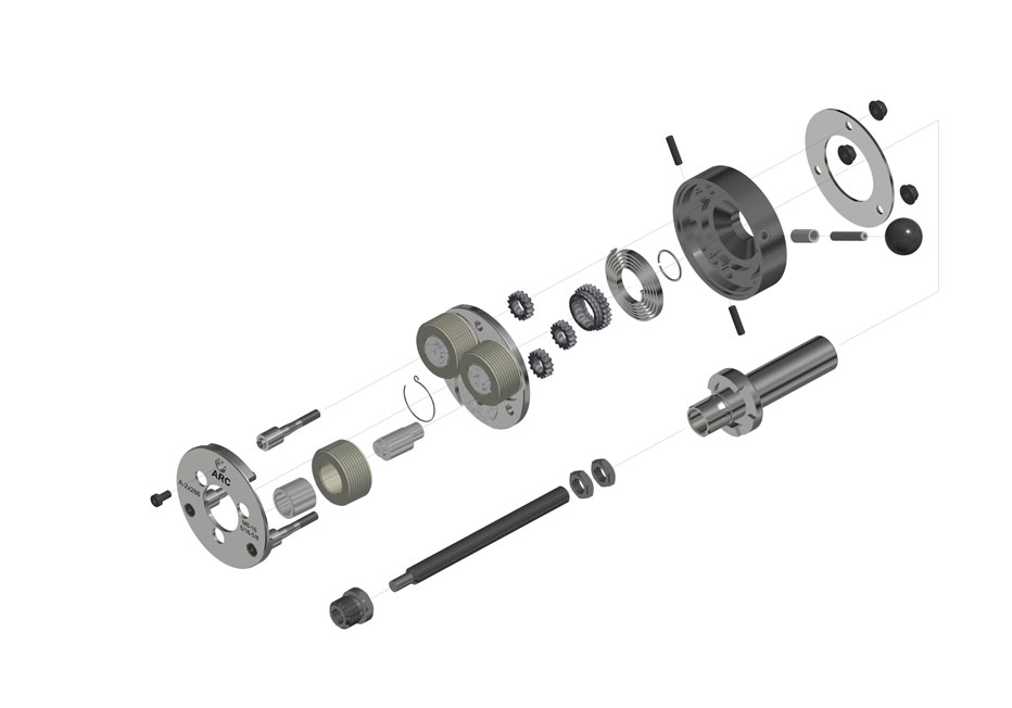 Cabezal A2-286_Explosionado Cabezal A2-286 Explosionado